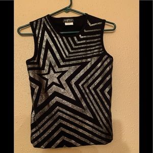 Black and Silver Top